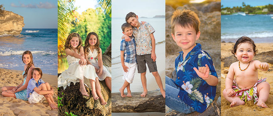 kauai family photographer - tips for kids