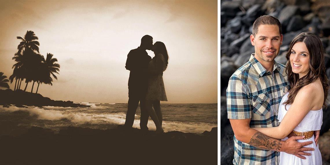 kauai photographers honeymoon portraits